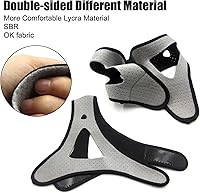 Vista 3 de Gihunk Correa de barbilla - Correa de barbilla anti ronquidos para usuarios de CPP