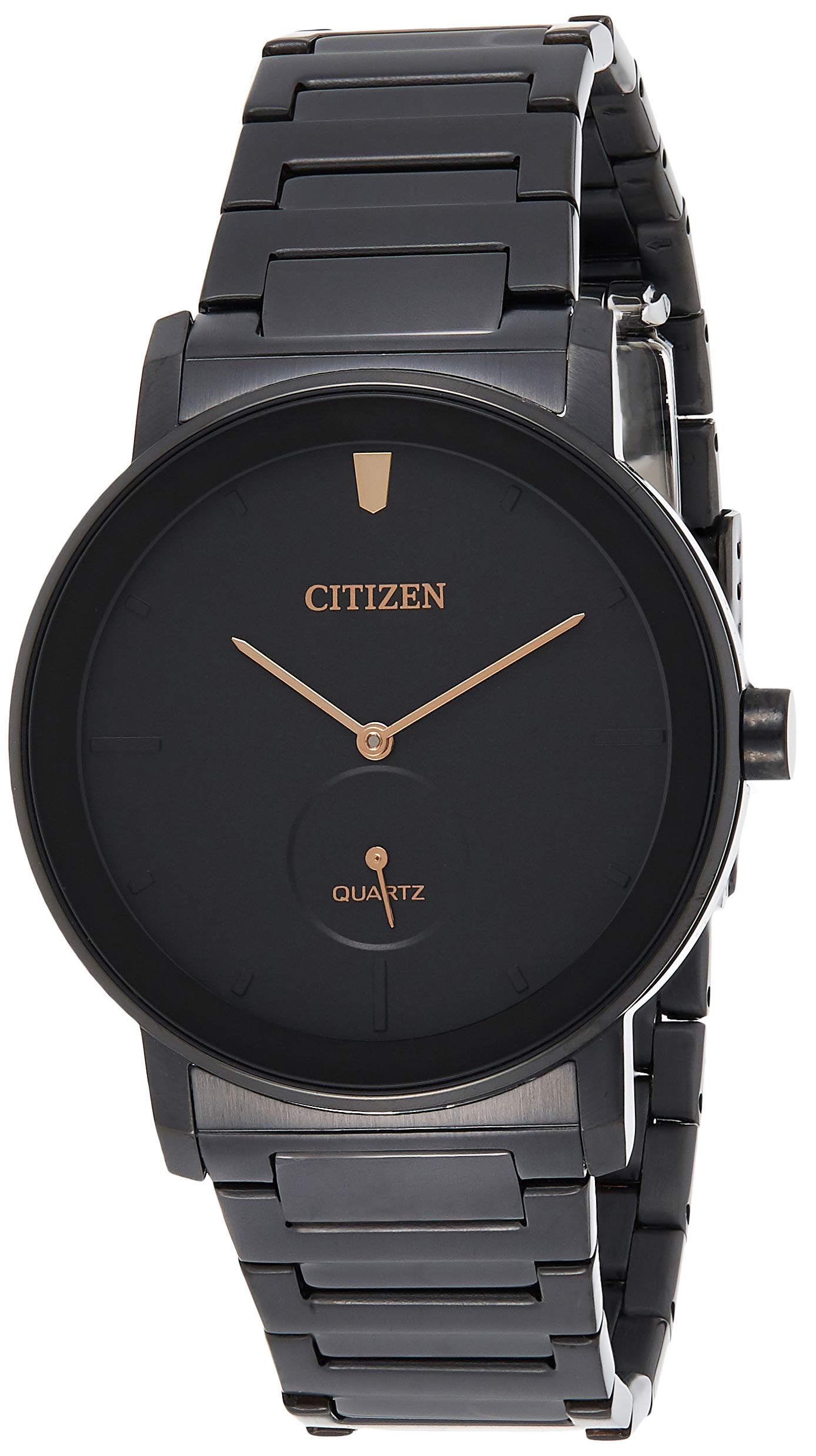 Citizen Mens Quartz Watch, Analog Display and Stainless Steel Strap - BE9187-53E