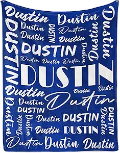 Name Blanket Personalized Name Blanket Customized Blanket with Name Text for Adult Kid Birthday Christmas Mothers Fathers Valentines Day Gift
