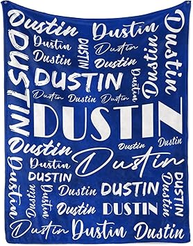 Name Blanket Personalized Name Blanket Customized Blanket with Name Text for Adult Kid Birthday Christmas Mothers Fathers Valentines Day Gift