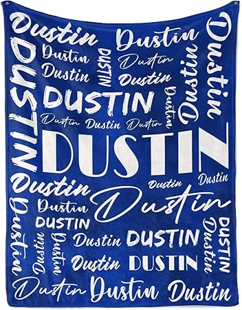 Name Blanket Personalized Name Blanket Customized Blanket with Name Text for Adult Kid Birthday Christmas Mothers Fathers Valentines Day Gift