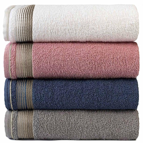 Kit Com 4 Toalhas Banhão Gigante Alta Absorção Sublime 70x150cm - KIT 3 (Branco/Rosa/Azul/... Kit Com 4 Toalhas Banhão Gigante Alta Absorção Sublime 70x150cm - KIT 3 (Branco/Rosa/Azul/...