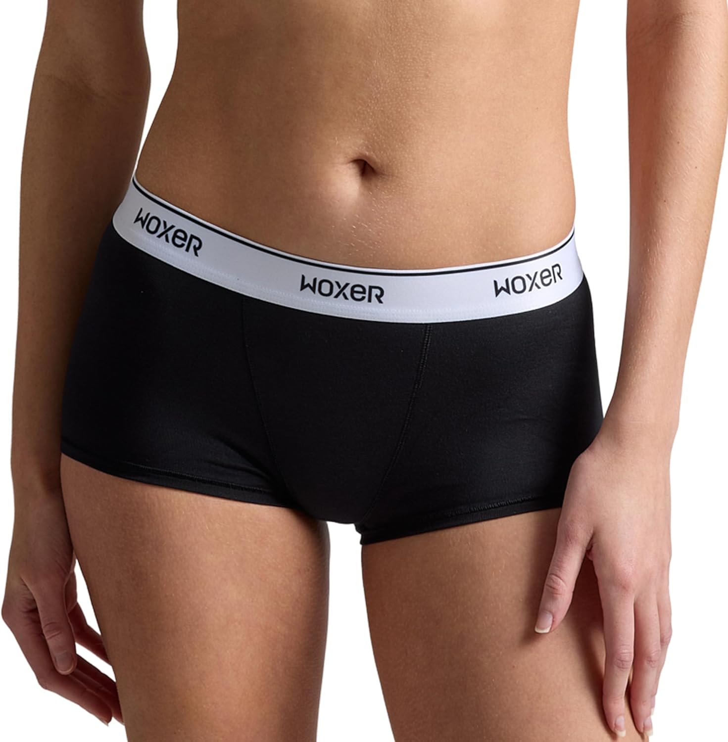 Woxer Womens Boxer Briefs Underwear – Ultra Short Boyshorts Panties, Modal Fabric, Chafe-Free, Boxers for Sleep & Gym