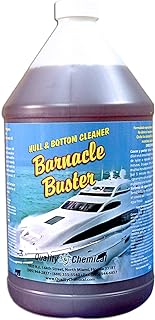 Quality Chemical Barnacle Buster Hull Cleaner for Boats - On/Off Boat Hull Cleaner - Boat Bottom - Star Cleaning Performance - 128 oz (Pack of 1)