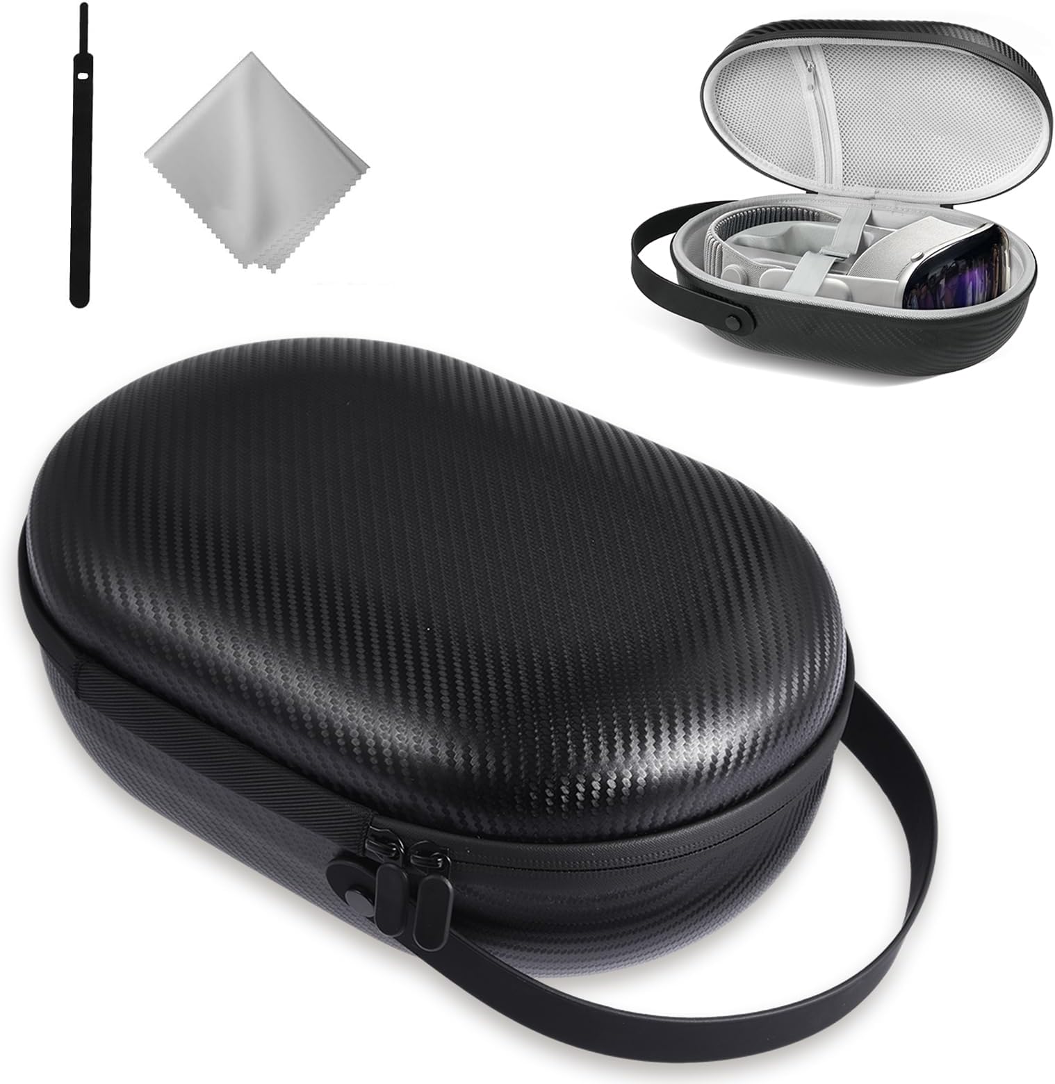 Premium Protective Case for Apple Vision Pro - Durable VR Storage Case with Advanced Protection Features, Heavy-Duty EVA Protection