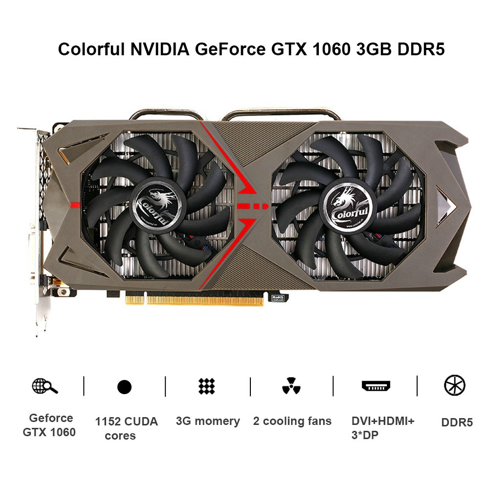 グラフィックボードcolorful GTX1060   3GB Colorful GTX1060 NB 3G | 株式会社リンクスインターナショナル