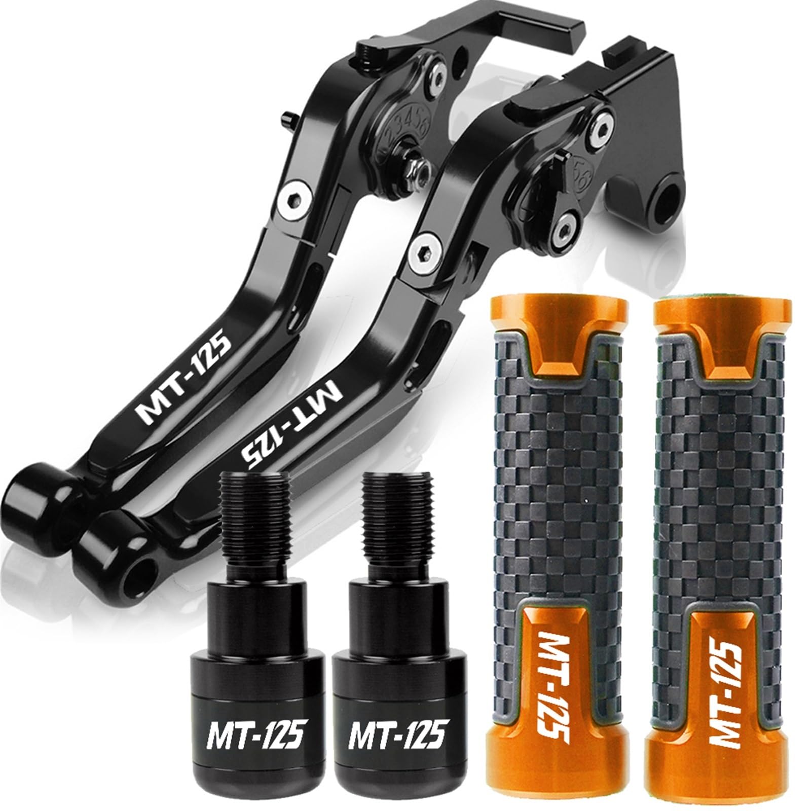 Leviers d'embrayage de frein pour Yamaha MT125 2014-2018 poignées de guidon de moto