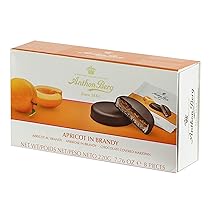 Anthon Berg – Snack Dolci all’Albicocca Ricoperti di Cioccolato, Ripieni di Marzapane e Brandy, 220 Grammi