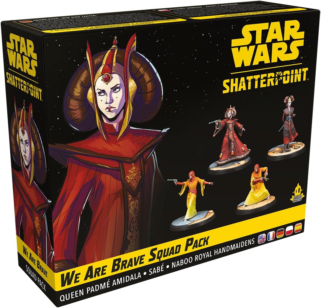 Star Wars Shatterpoint We Are Brave SQUAD PACK - Tabletop Miniatures Game, Strategy Game for Kids and Adults, Ages 14+, 2 Players, 90 Minute Playtime, Made by Atomic Mass Games