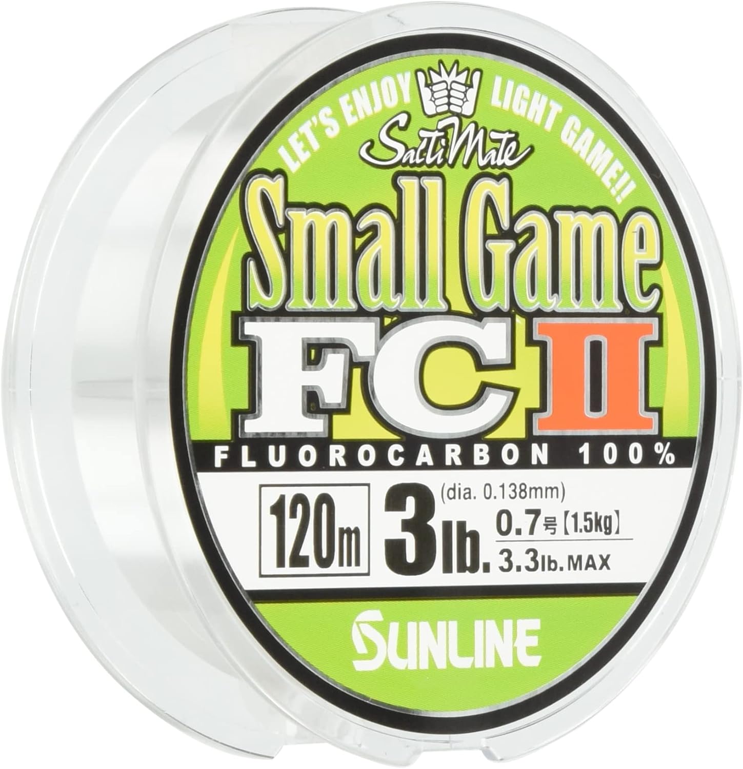 サンライン(SUNLINE) フロロカーボンライン ソルティメイト スモールゲームFC II ナチュラルクリア