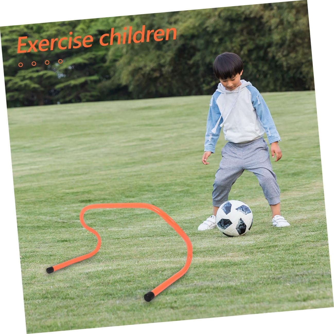WOONEKY 3pcs Plastic Training Hurdles 15cm Agility Speed Hurdles for Soccer Football Youth Athletic Coordination Drills