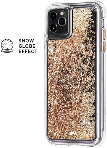 Miniatura 3 de Case-Mate - WATERFALL - Funda con purpurina para iPhone 11 Pro - 5.8 pulgadas - Oro
