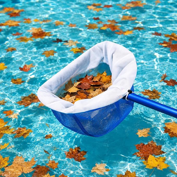 2 Pack Insertos de Red Ultra Fina para Skimmer de Piscina miniatura 7