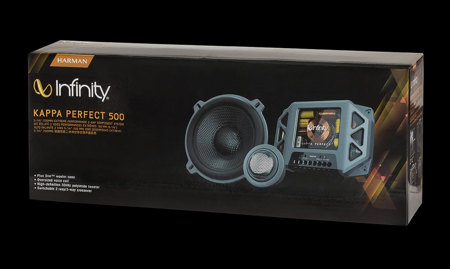 Infinity Kappa Perfect 5.1 tweeter with mounting options