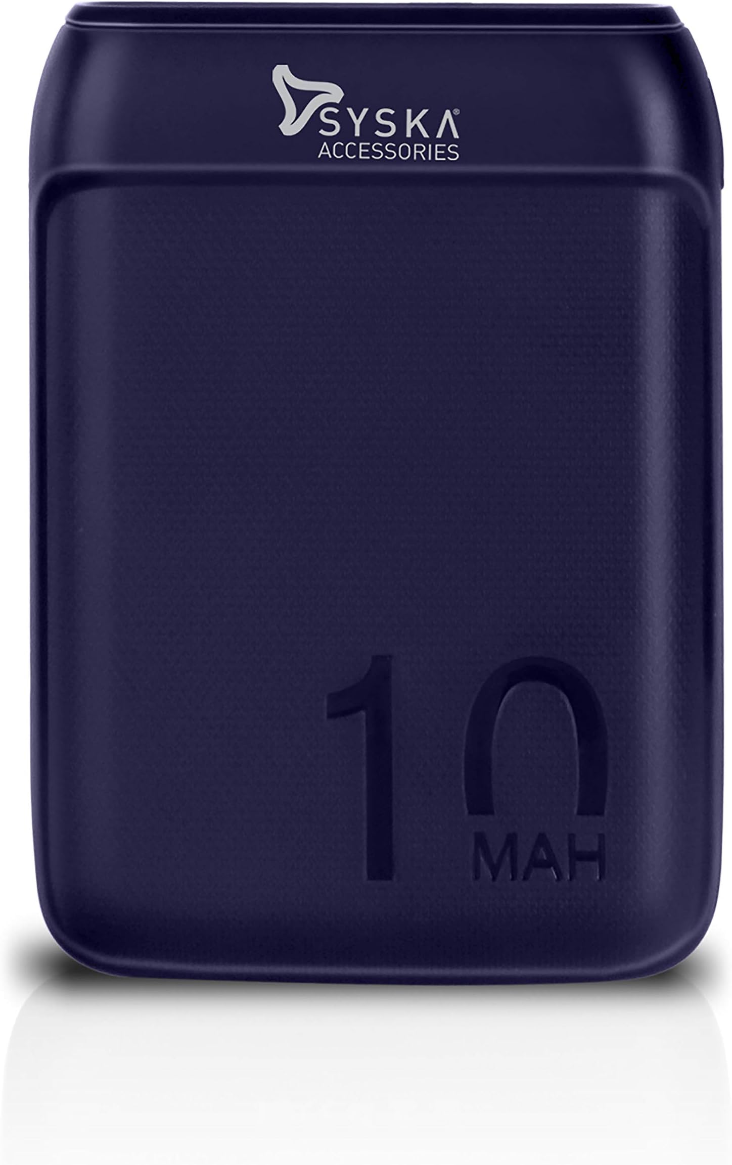 SYSKA 10000mAh Lithium Polymer P1016B Power Pocket100 Power Bank (Blue)