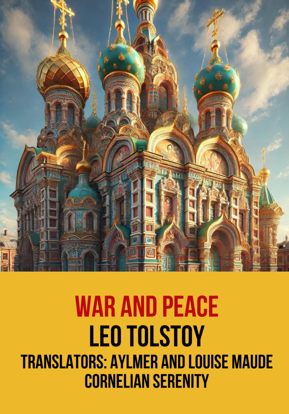War and Peace: Tolstoy Approved Original Maude Translation Love and Romance Must Read Literary Book