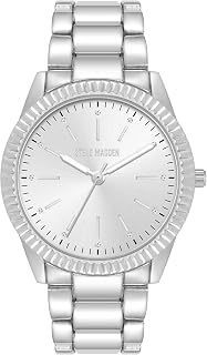 Steve Madden Frauen echtes kristallakentisches Armband Uhr