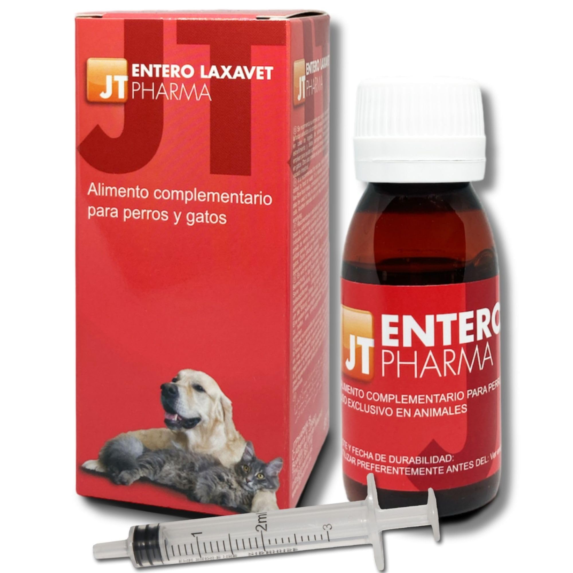 JTPharma Entero Laxavet - Alimento Complementario para Mascotas, 55 ml