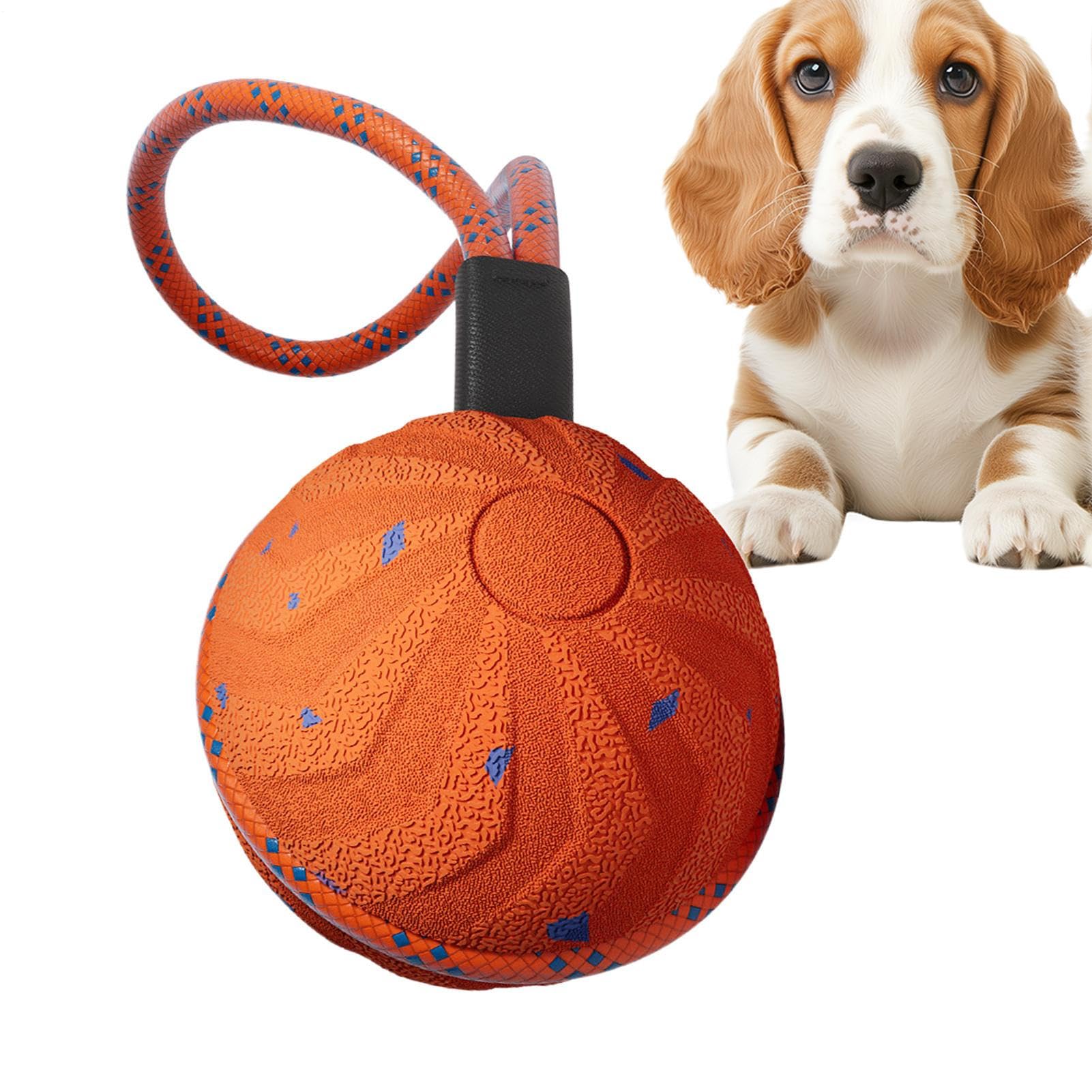 Balle rebondissante intelligente pour chiens étanche et interactive pour stimuler votre animal