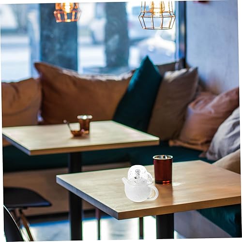 Miniatura 2 de Abaodam 1 Unidades Hervidor de cerámica Hervidor de agua de cerámica Tetera de astronauta Tetera Kung Fu Tetera de vidrio Taza de vidrio Taza de