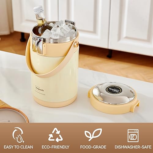 Miniatura 5 de Termo de comida caliente de acero inoxidable para adultos de 78 onzas con aislamiento al vacío, boca ancha, termo de comida caliente con mantiene el