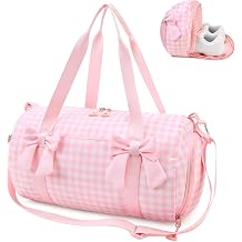 STELLE Girls Dance Bag Gymnastics Duffle Bag with Shoe CompartmentPGH,F