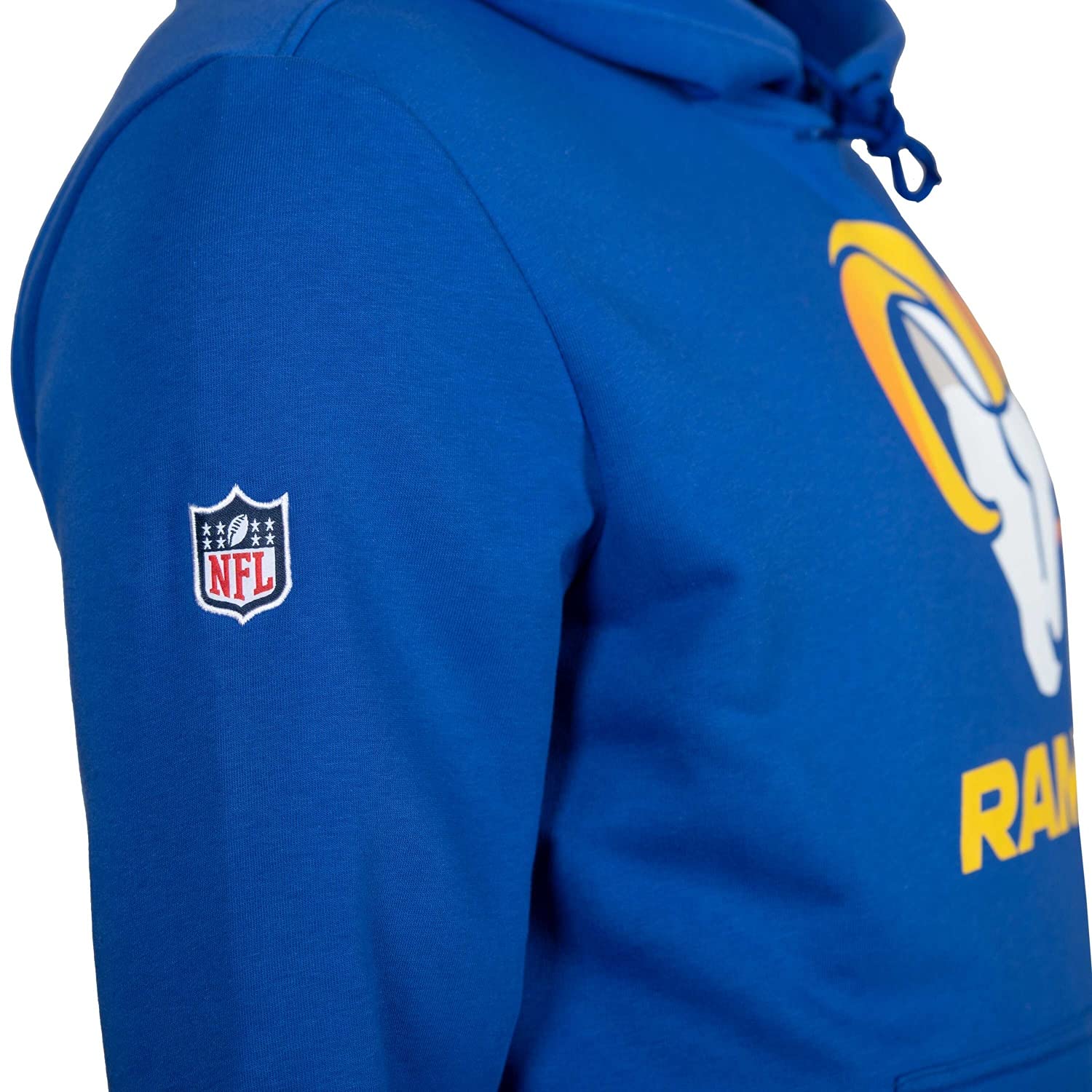 New Era - NFL Los Angeles Rams Team Logo and Name Hoodie - Rams Blue Coloris Rams Bleu