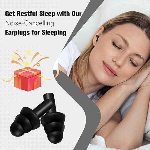 Miniatura 7 de 200 pares de tapones de silicona para los oídos, suaves, reutilizables, impermeables, para dormir, ruido, natación, protección auditiva, tapones