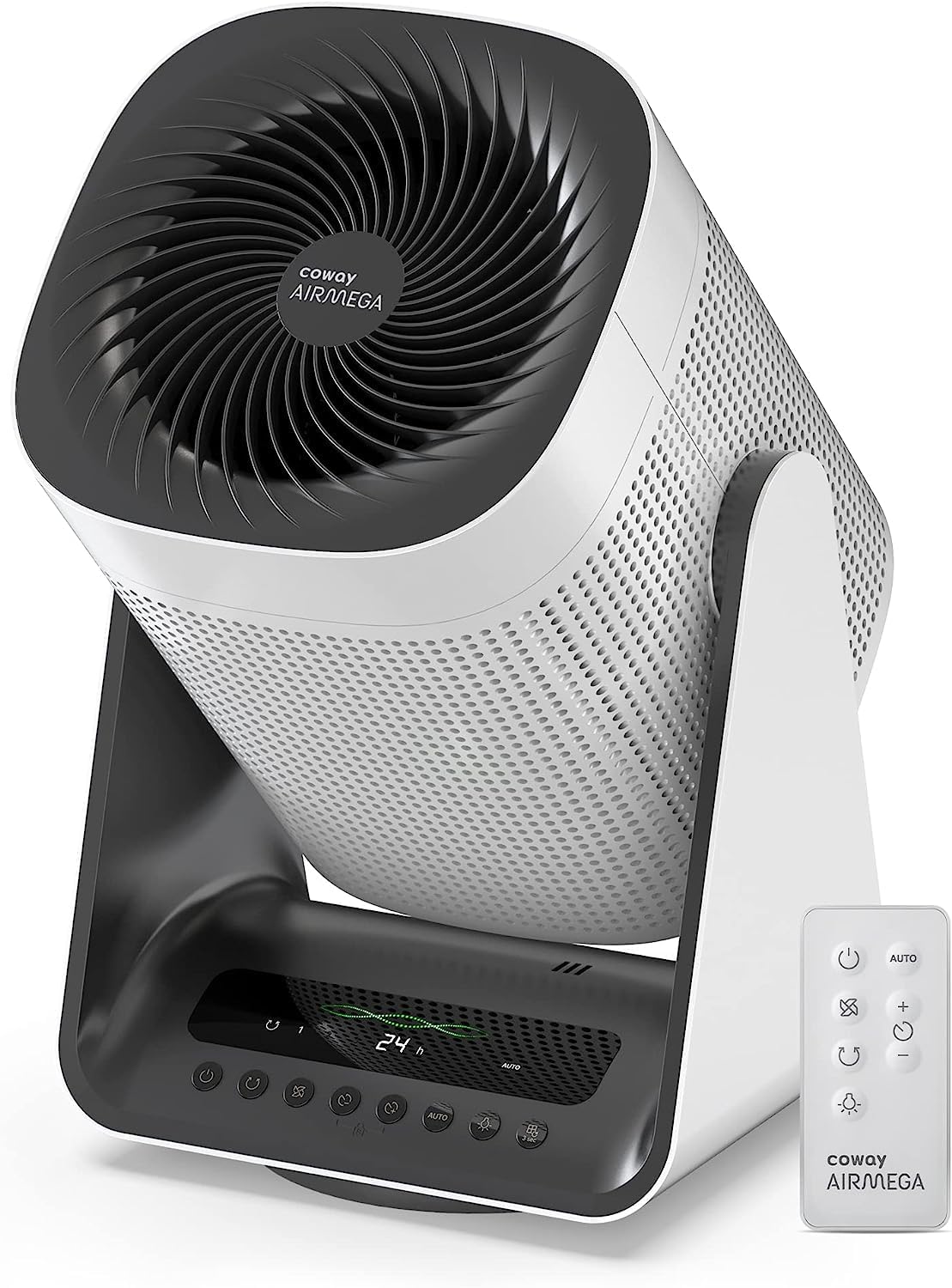 Coway Professional Air Purifier for Home, Longest Filter Life 8500 Hrs, Green True HEPA Filter, Traps 99.99% Virus & PM 0.1 Particles, Warranty 7 Years (AirMega AIM)
