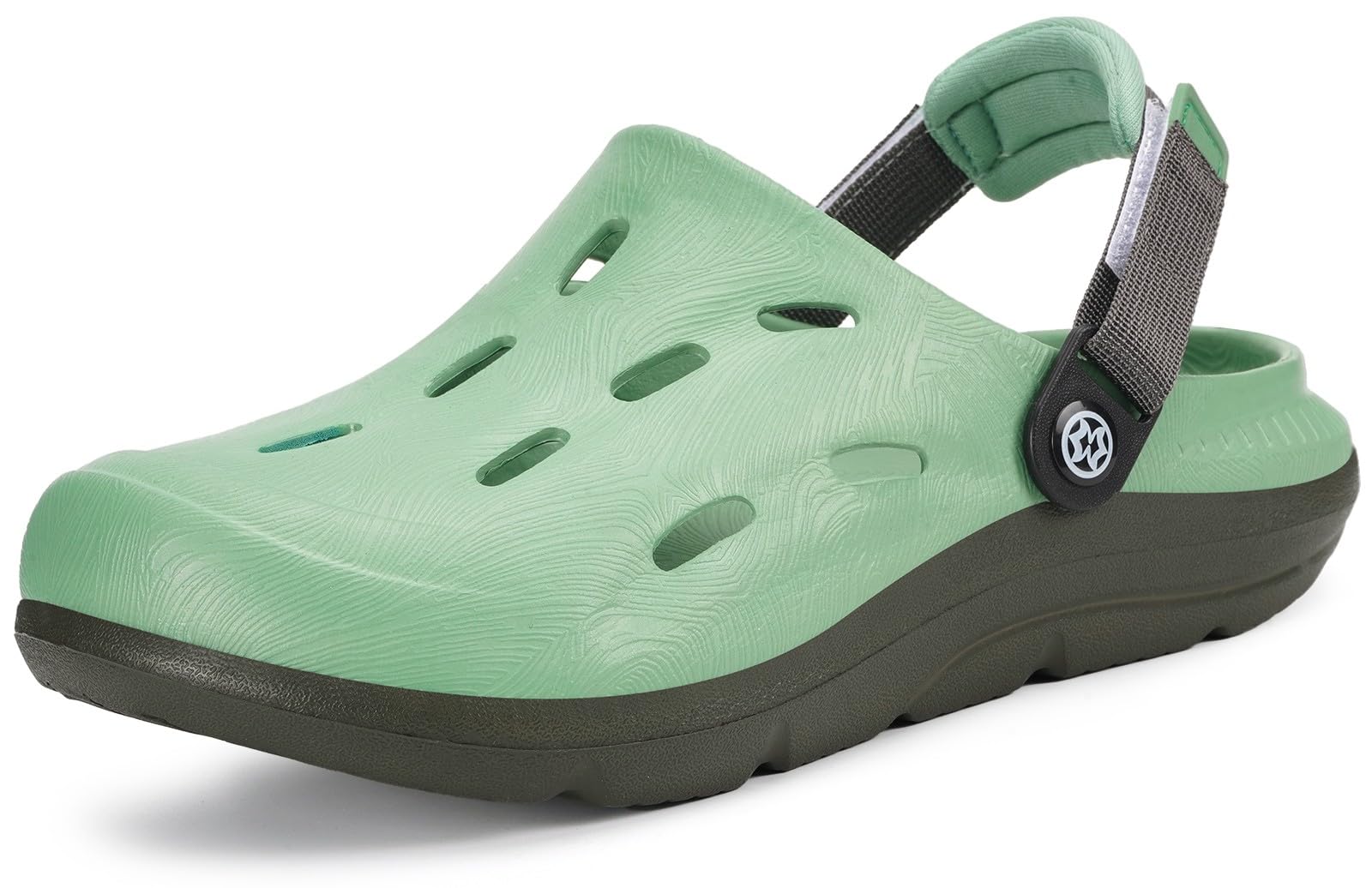 Eagsouni Zuecos EVA Hombre Mujer Ortopedicas Comodas Mules Sandalias de Recuperación Zapatillas de Jardín Baño Verano Playa Piscina Ligera con Punta Antideslizante Pantuflas
