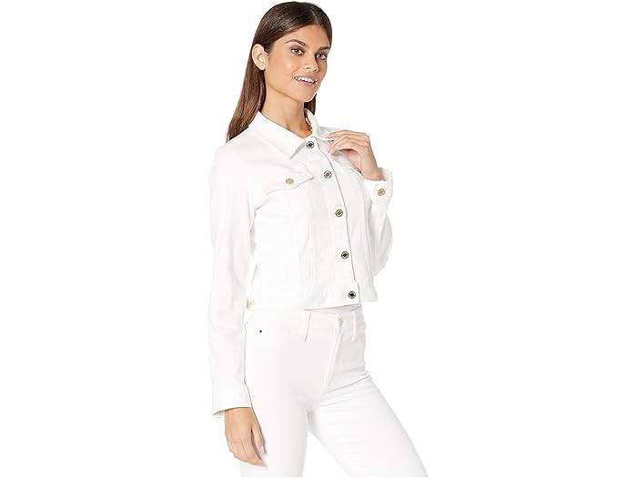 lilly pulitzer white denim jacket