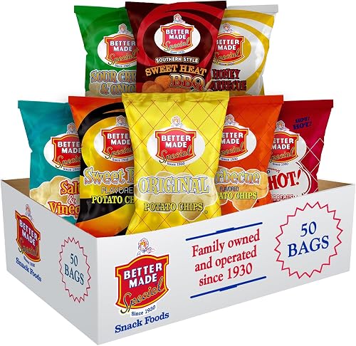 Better Made Detroit Potato Chips 50-Pack