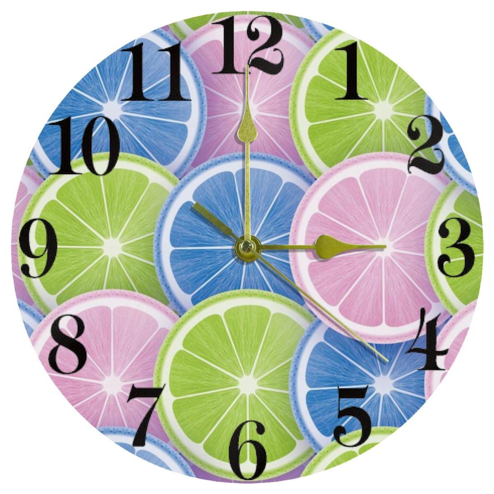 Horloge à quartz silencieuse mécanisme sans bruit pour bureau et école