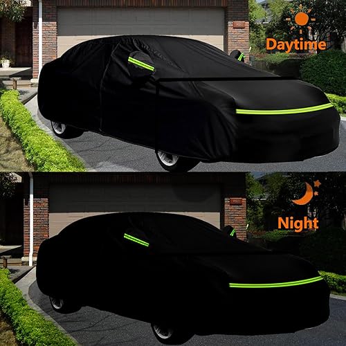 Miniatura 5 de Funda impermeable para automóvil para Porsche 911 (991/992/996/997) Carrera 4S/Turbo/Carrera, 210T, impermeable, para todo tipo de clima, con puerta