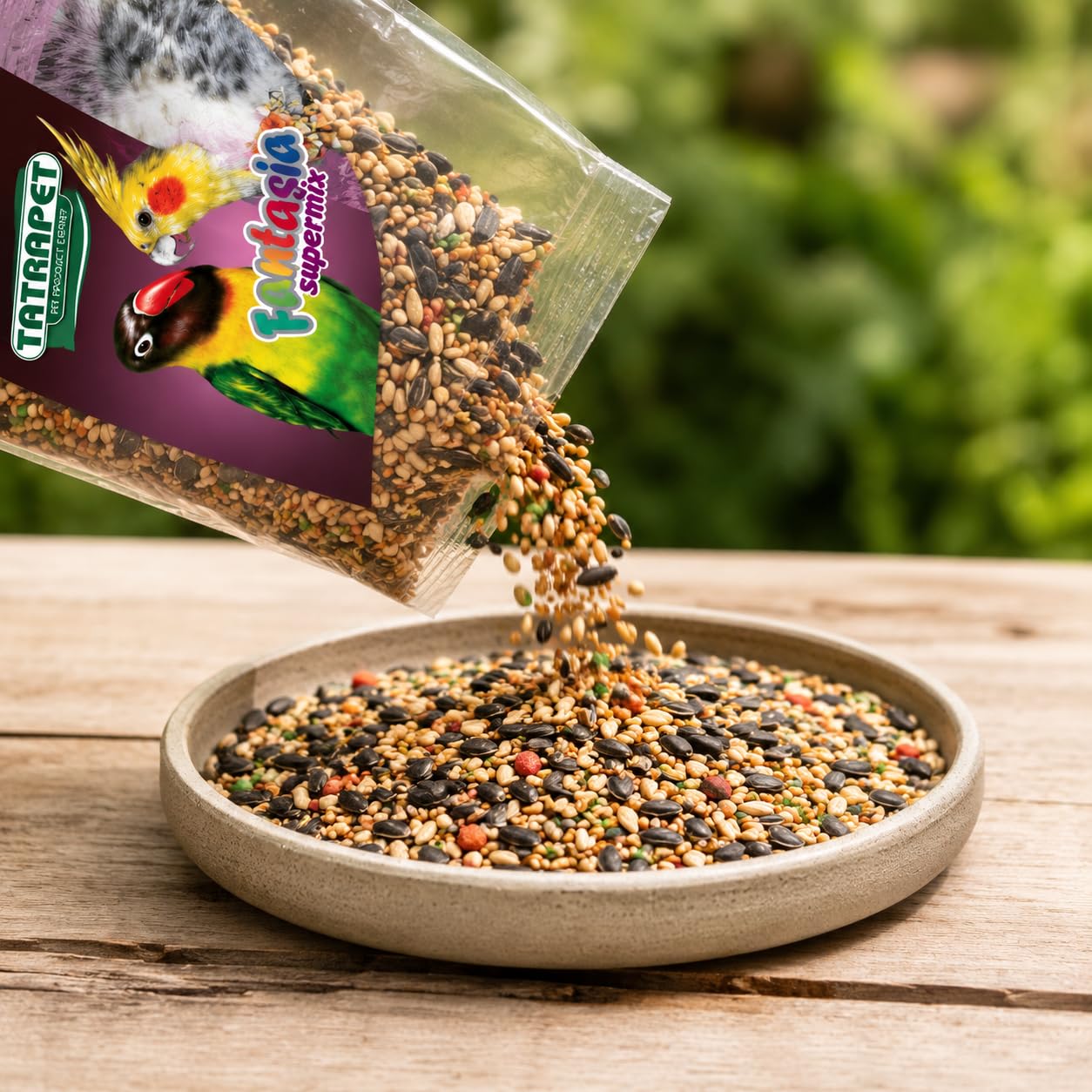 BirnePower Großsittichfutter 500g Mittlere und Große Papageien 8 STK