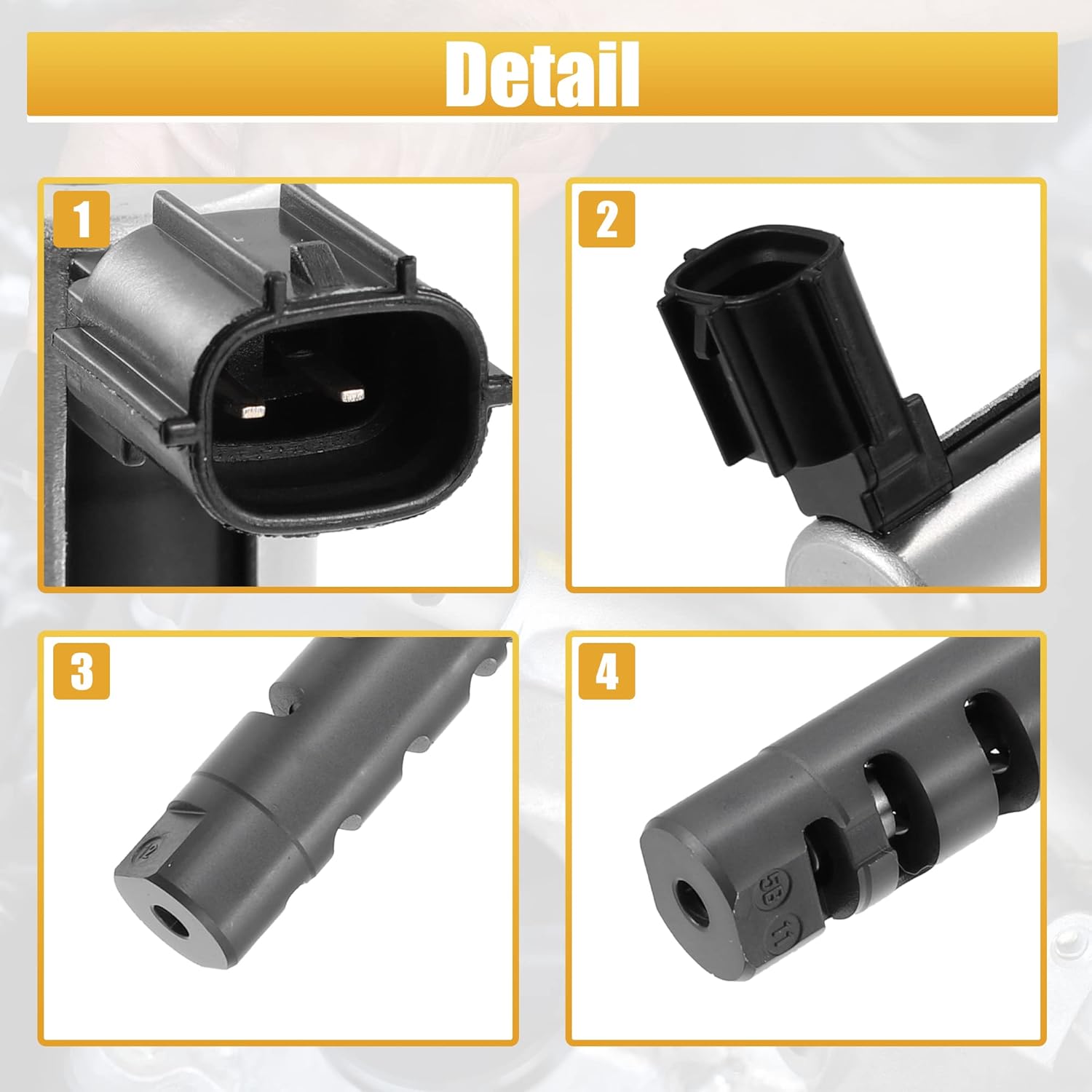 X AUTOHAUX 15340-20010 Variable Valve Timing Solenoid VVT for Toyota Avalon 2000-2004 Camry 2003-2004 Highlander 01-04 for Lexus ES300 ES330 RX300 RX330 R Engine Camshaft Oil Control Valve