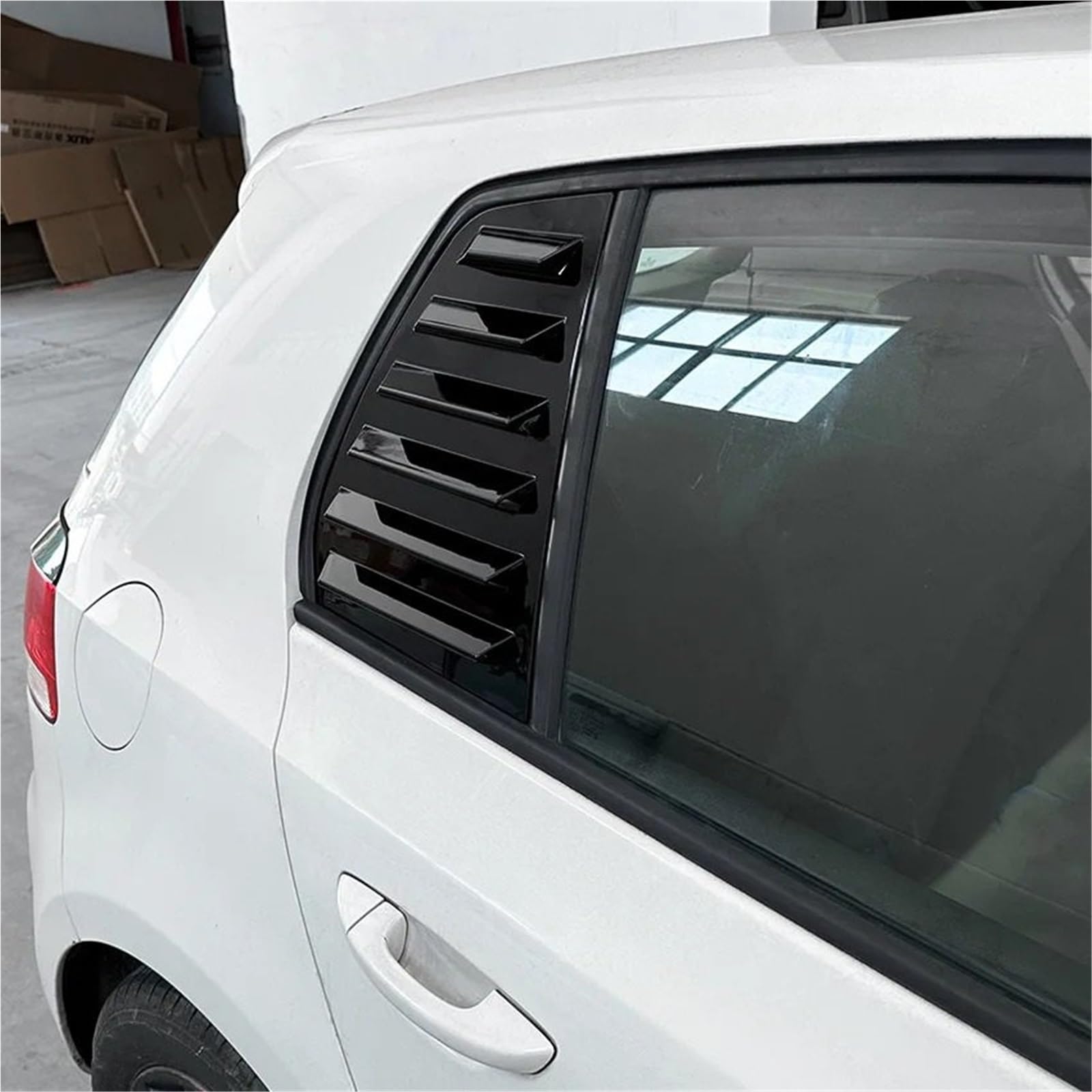 Spojlery tylne Do VW Golf 5 6 7 MK5 MK6 Spojler samochodowy | MK7 MK7.5 2003-2020 Tylne Boczne Wykończenie Okna Spoiler 1 Para Roleta Okienna