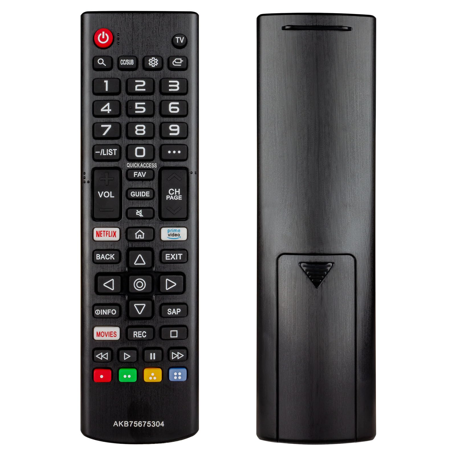 AKB75675304 TV Remote Control for L-G Tv Remote, Replacement for L-G Remote Control for Smart Tv, Compatible with All L-G TV Models 32LM5620BPUA 32LM570BPUA 32LM620BPUA 43LM5700PUA 43LM6300PUB