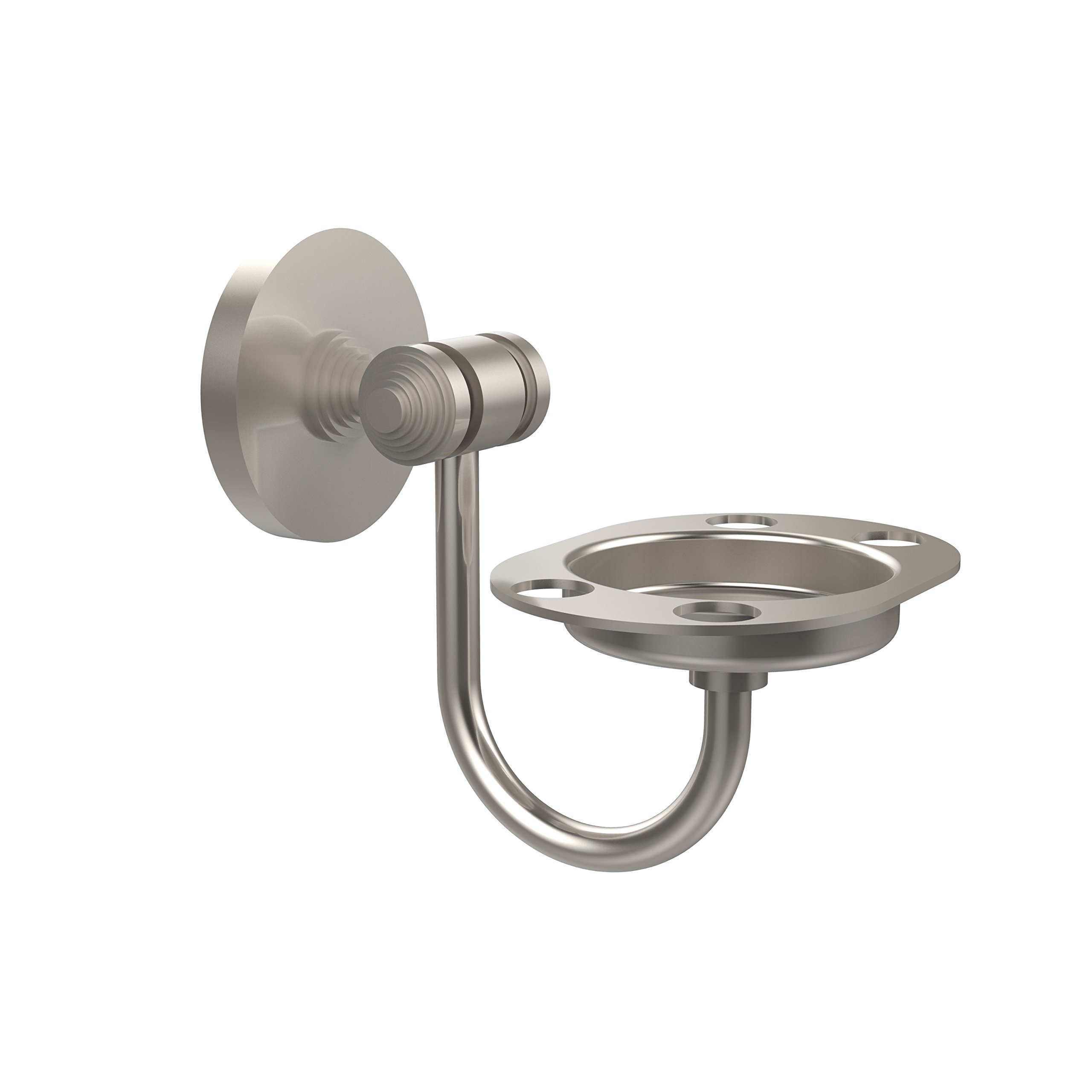 Allld|#Allied Brass SB-26-SN Southbeach Collection Soporte de pared para vaso y cepillo de dientes