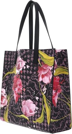 Ted Baker Tullsa Large Floral Print Bag, Black