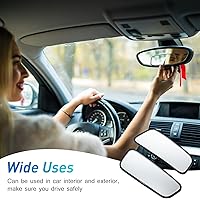 Vista 4 de Tallew 4 piezas de espejo de punto ciego para coche, espejo retrovisor lateral convexo, punto ciego, rectangular, accesorios para visión trasera