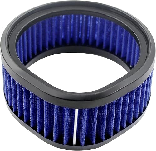 Miniatura 7 de Road Passion 12-579 Reemplazo del filtro de aire de alto flujo para Harley Modelo S&S Super E y G Series Carburador con lágrima lavable y