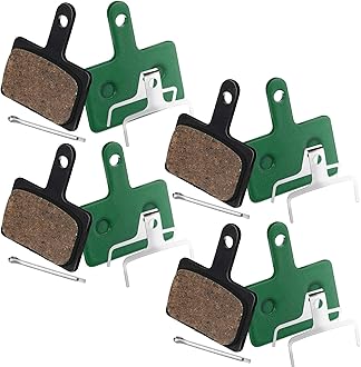 Zonon 4 Pairs Bike Brake Pads Competible with TRP Tektro Shimano Deore Br High-Performance Mountain Bike Disc Brakes for M575 M525 M515 T615 T675 M505 M495 M486 M475 M465 C501s