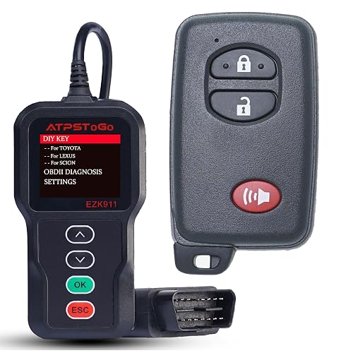 DIY Smart Key Fob Replacement Compatible with Toyota Prius C