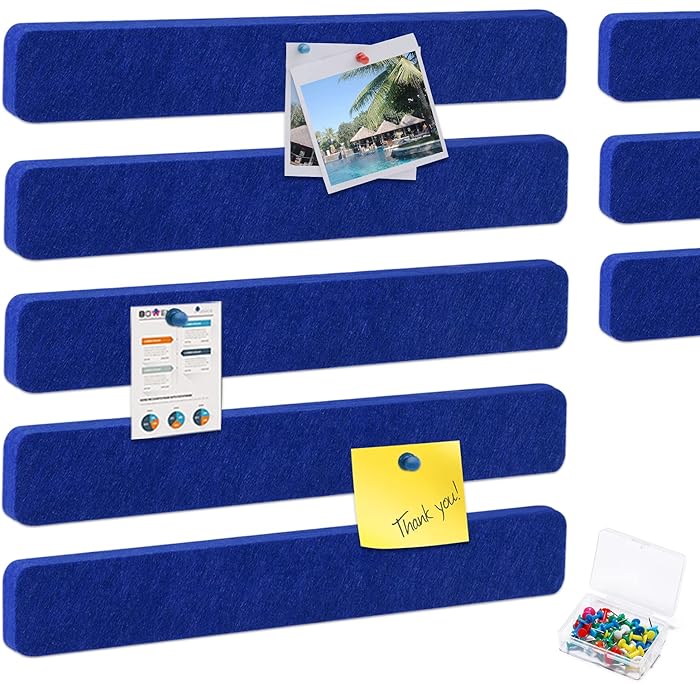 Buy HyFanStr Felt Pin Board Bar Strip 13in x 5in, SelfAdhesive