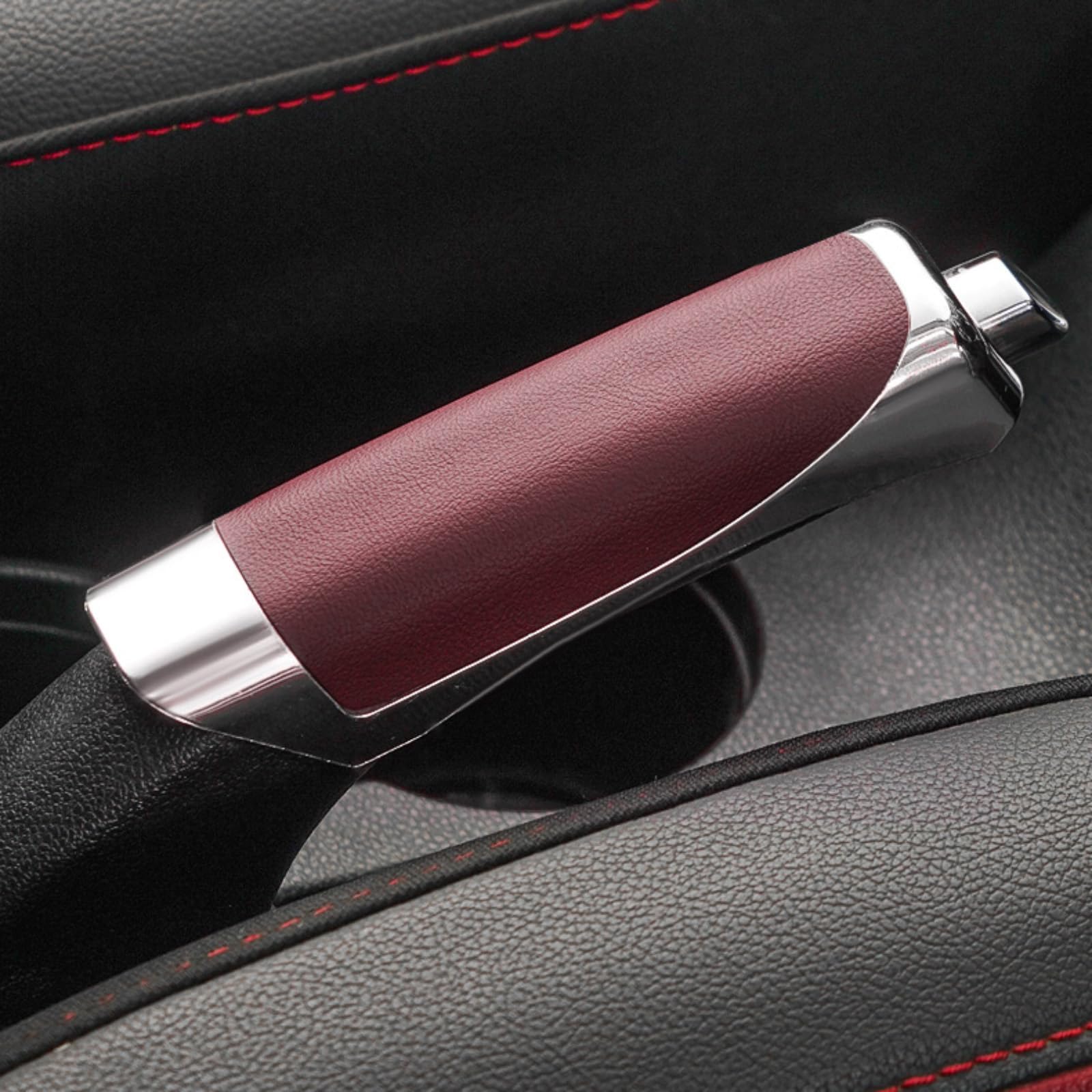 ECMWFPEJT Handbrake Cover for Lexus ES300H GS300, Soft Touch Handbrake Protector, Anti-Slip Parking Brake Handle Sleeve, Durable Grip