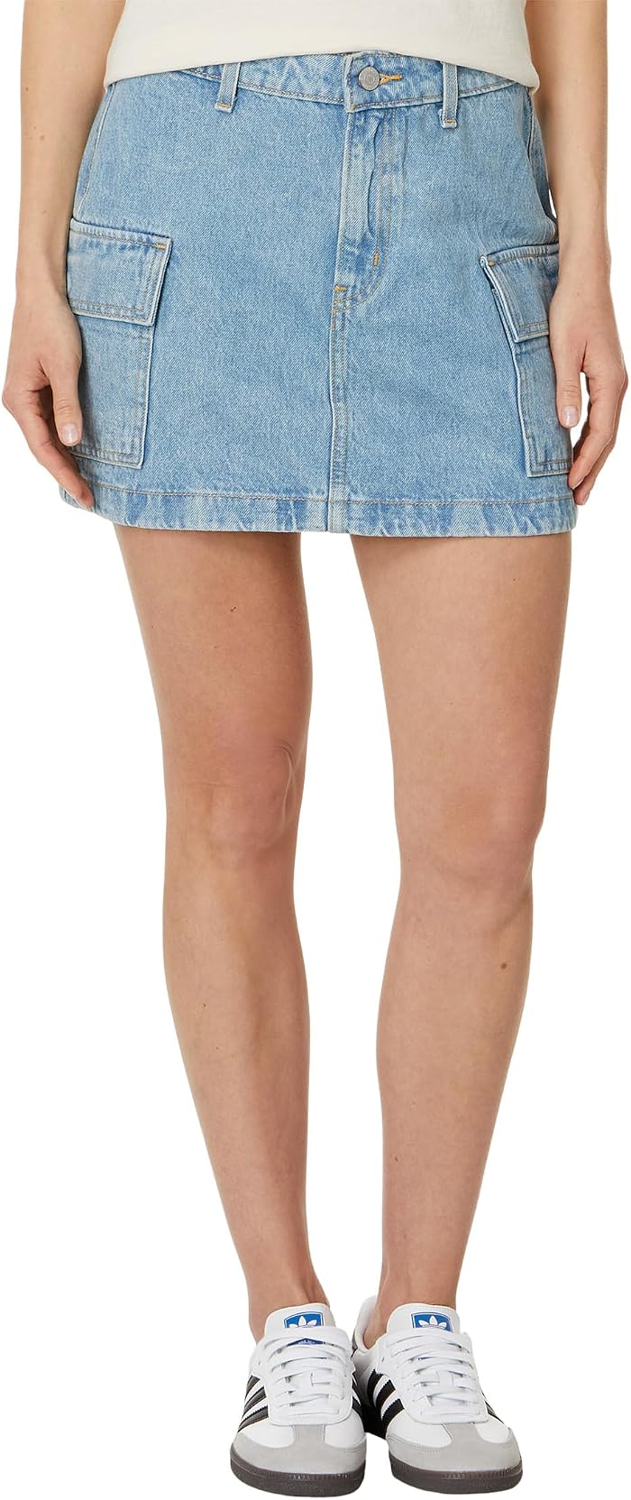 Женская юбка Levi's® Mini Cargo, цвет: Синий — фото 1