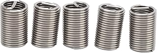 5Pcs Wire Thread Insert Sleeve Repair Inserts Male Female Reducing Nut Tool Stainless Steel Fastener M20*2.5 * 2.5D for Automotive Repairs