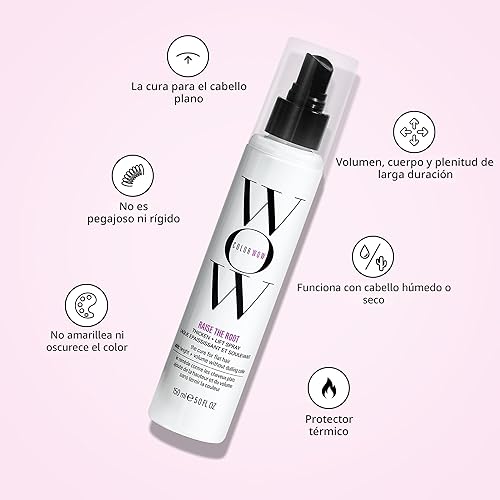 Miniatura 4 de COLOR WOW Raise the Root Thicken + Lift Spray - Volumen durante todo el día para cabello fino y liso sin opacar