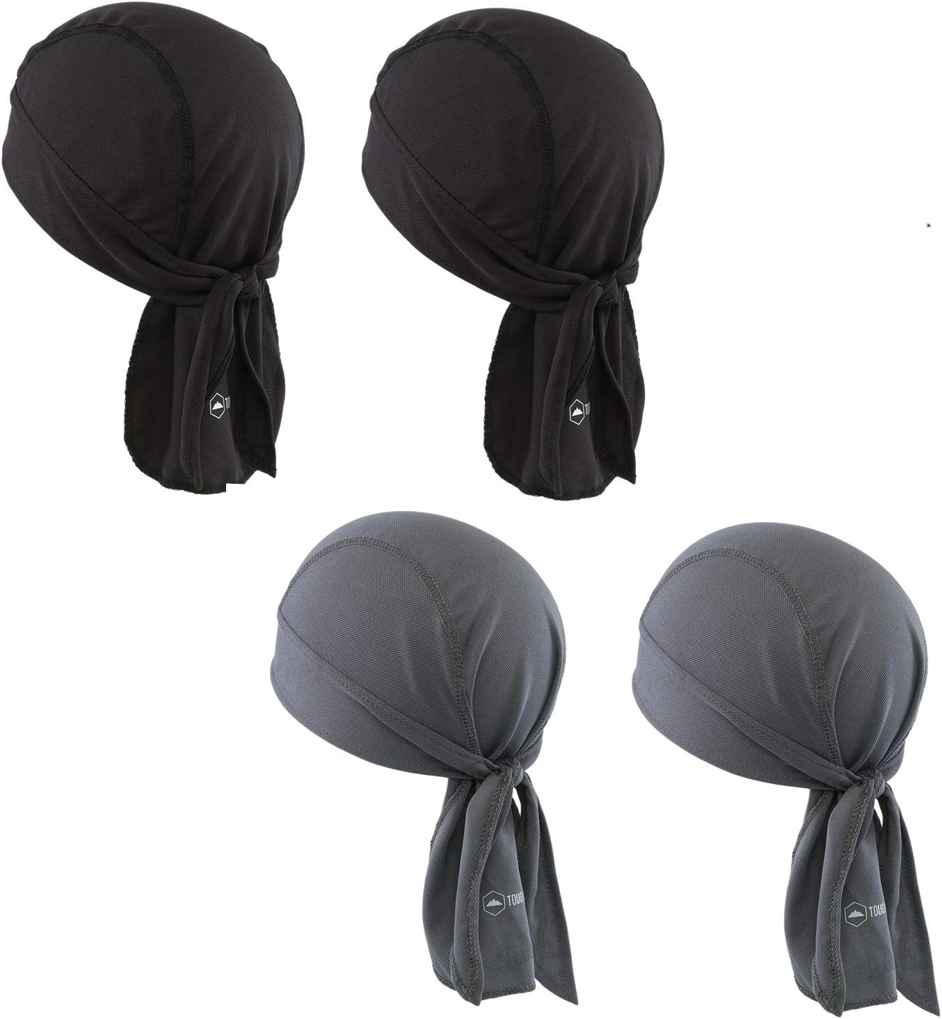 Cooling Helmet Liners - Do Rag Skull Caps for Men - Cooling Head Wraps, Hard Hat Liner - Motorcycle Pirate Bandana